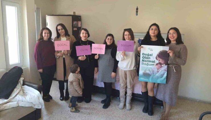 Aydın’da ’normal doğumun’ sağlık için önemine dikkat çekildi