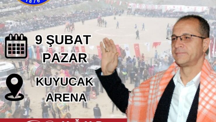 BAŞKAN DOĞANCA’DAN DEVE GÜREŞİ’NE DAVET