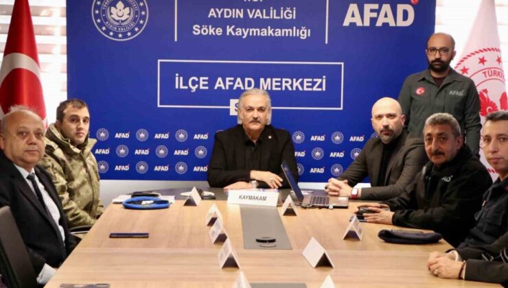 Söke’de İlçe AFAD Merkezi Toplantısı gerçekleştirildi