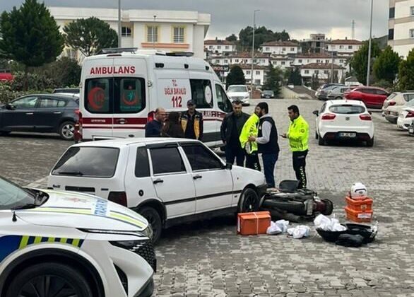 Söke’de trafik kazası: 1 yaralı