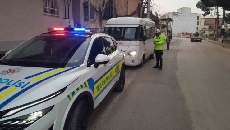 Sultanhisar’da okul servis araçları denetlendi