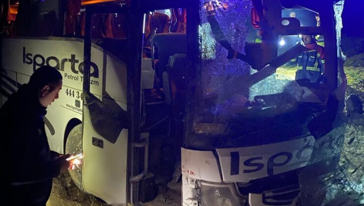 Aydın’da otobüs kazası: 1 ölü, 32 yaralı