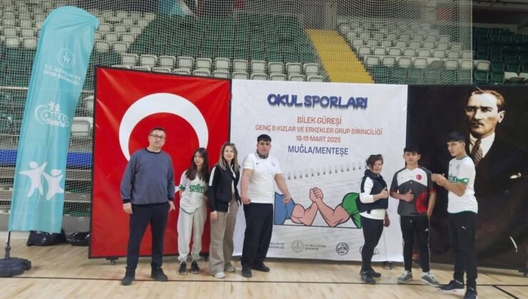 Bozdoğan’ın güçlü bilekleri şampiyonadan madalyalarla döndü