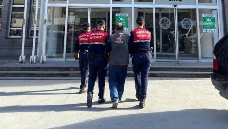Jandarmadan kaçan şahıs yaşanan kovalamaca sonucu yakalandı