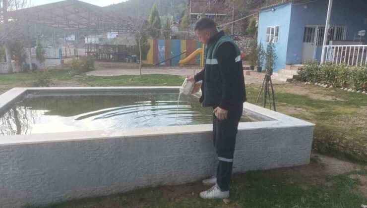 Karacasu’da sivrisinekle mücadele başladı