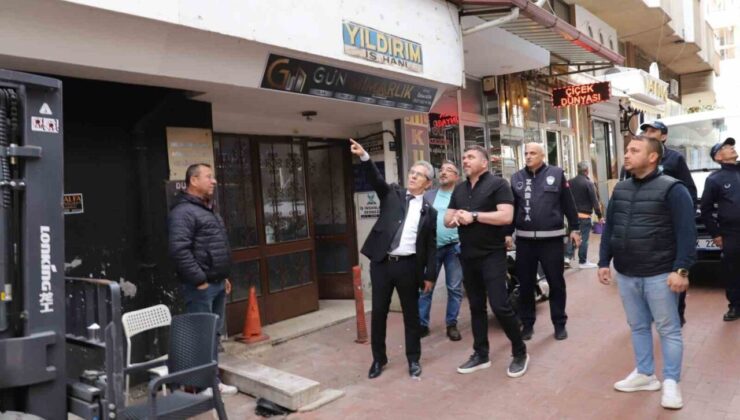 Nazilli’de Ayakkabıcılar Sokağı yenileniyor