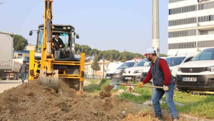 Nazilli’de beklenen yol çalışması başladı