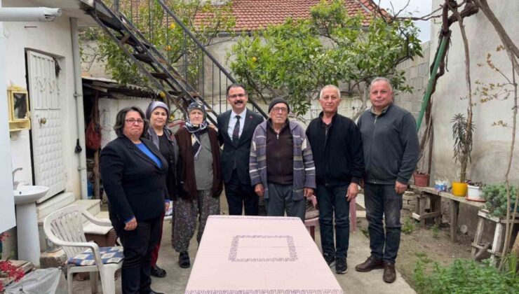 Sultanhisar Kaymakamı Ateş, Yaşlılara Saygı Haftası’nda ailelerle buluştu