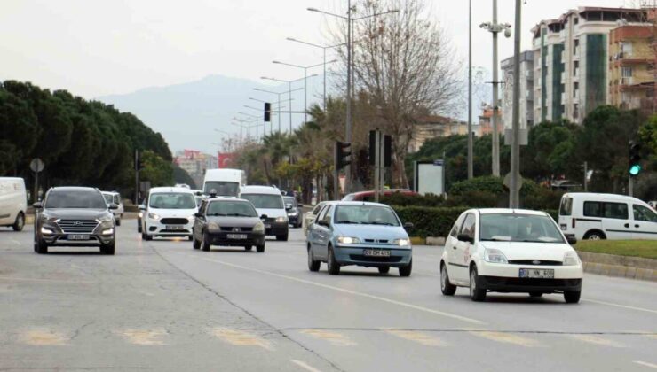 Aydın’da araç sayısı 1 yılda yüzde 9 arttı