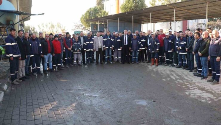 Başkan Arıcı: “Emeğin ve alın teriyle geçinenlerin yanındayız”