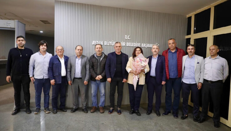 BAŞKAN ÇERÇİOĞLU’NA NAZİLLİ AFYONLULAR DERNEĞİ’NDEN ZİYARET