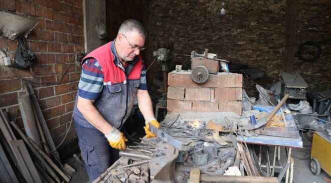 Fabrikasyon imalatlar iş görmeyince, İbrahim Usta zamanla yarışıyor