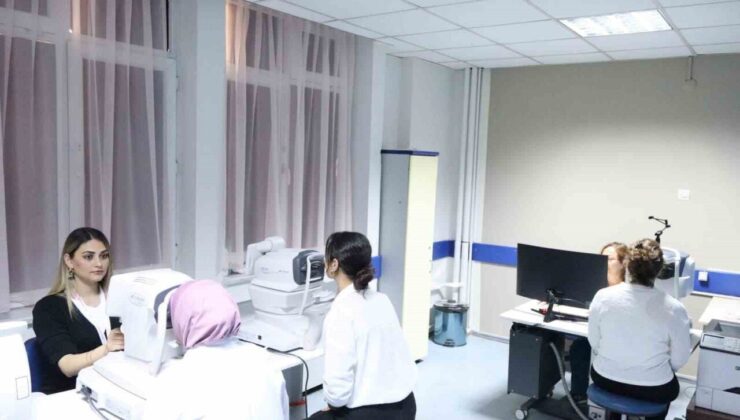 Söke’de göz laboratuvarı hizmete girdi